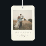 Personalised drive safe dad photo sentimental  car air freshener<br><div class="desc">Cute and sentimental car accessory as a gift for father's day or on his birthday. Dad can be personalised tp mum,  brother,  love,  anyone you want to gift this unique air freshener!</div>