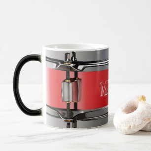 Personalised Drum Morphing Mug