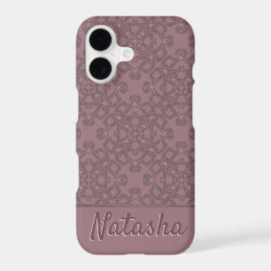 Personalised Dusty Rose Pattern