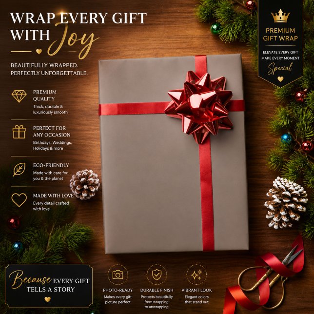 Personalised Dusty Rose Wrapping Paper (Creator Uploaded)