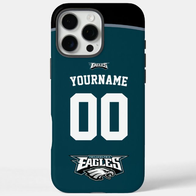 Personalised Eagles Jersey American Football Case-Mate iPhone Case (Back)