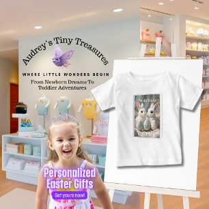 Personalised Easter Baby T-Shirt