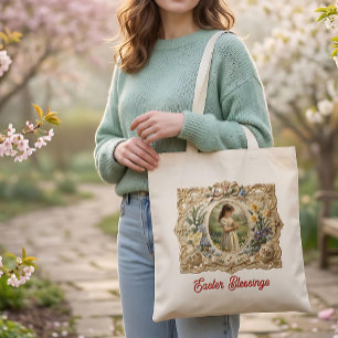 Personalised Easter Blessings Tote Bag