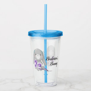 Personalised Easter Bunny Acrylic Tumbler