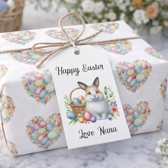 Personalised Easter Bunny Gift Tags (Creator Uploaded)