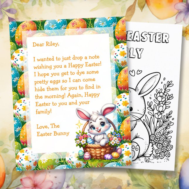 Personalised Easter Bunny Letter for Kids (Creator Uploaded)