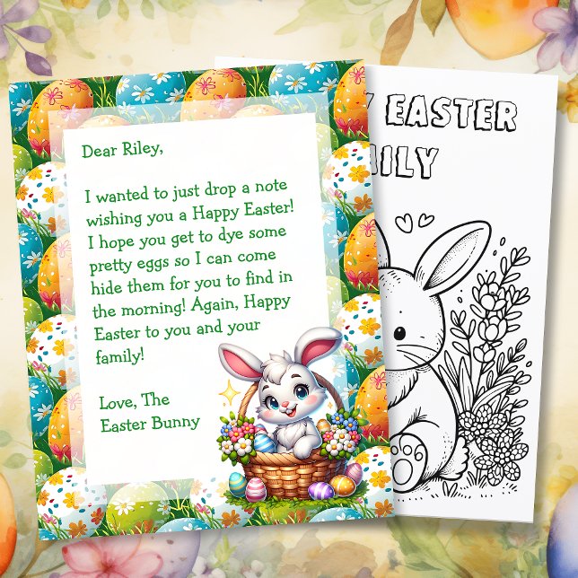 Personalised Easter Bunny Letter for Kids (Creator Uploaded)