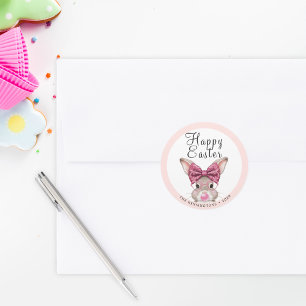 Personalised Easter Bunny Stickers
