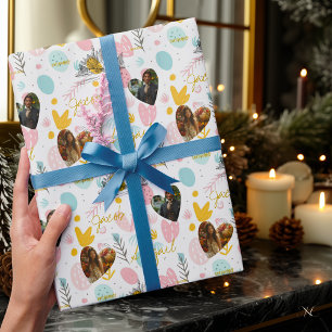 Personalised Easter Celebration Wrapping Paper wit
