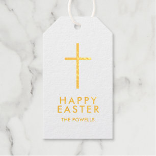 Personalised Easter Cross Gift Tags