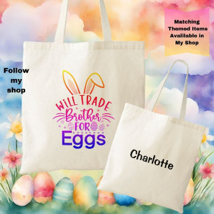 Personalised Easter egg hunt Tote Bag