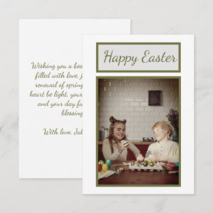 Personalised Easter Greeting Card – Add Your Wish