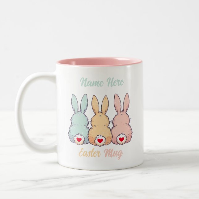 Personalised Easter Mug (Left)
