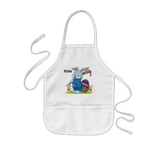 Personalised Easter Painter Kids Apron