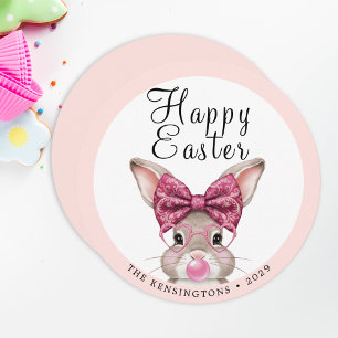 Personalised Easter Rabbit Greeting Cards