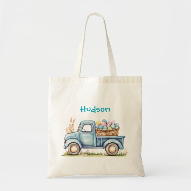 Personalised Easter Tote for Kids Bag (Front)
