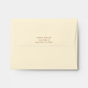 Personalised Ecru Envelope