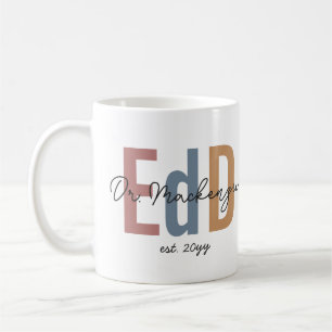 Personalised EdD Doctor Of Education Graduation Coffee Mug