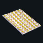 Personalised Eggs Benedict Breakfast Food Print Notebook<br><div class="desc">Design features an original marker illustration of delicious eggs benedict, with ham, poached egg, hollandaise sauce, and chives. A diner breakfast food classic, ideal for your favourite chef or foodie! Don't see what you're looking for? Need help with customisation? Click "contact this designer" to have something created just for you!...</div>