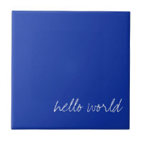 Personalised Egyptian Blue
