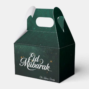 Personalised  Eid Mubarak Favour Boxes