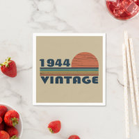 Personalised eighty vintage 80th birthday party