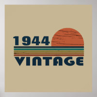 Personalised eighty vintage 80th birthday party