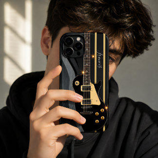 Personalised Electric Guitar With Custom Name