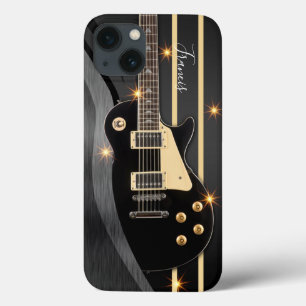 Personalised Electric Guitar With Custom Name iPhone 13 Case