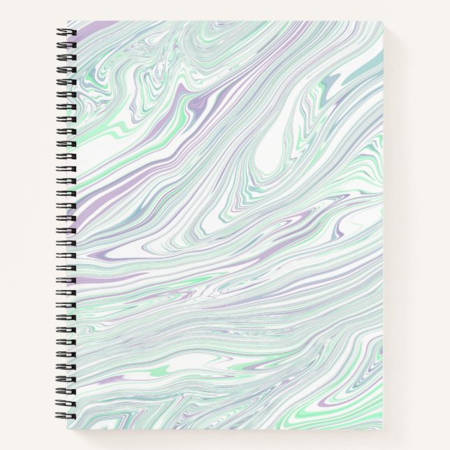 Personalised Elegance: Custom 8.5" x 11" Branded  Notebook (Front)