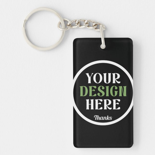Personalised, Elegant, Classic, Wedding Gifts Key Ring (Front)
