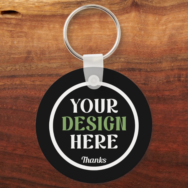 Personalised, Elegant, Classic, Wedding Gifts Key Ring (Front)