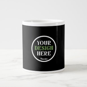 Personalised, Elegant, Classic, Wedding Gifts Large Coffee Mug