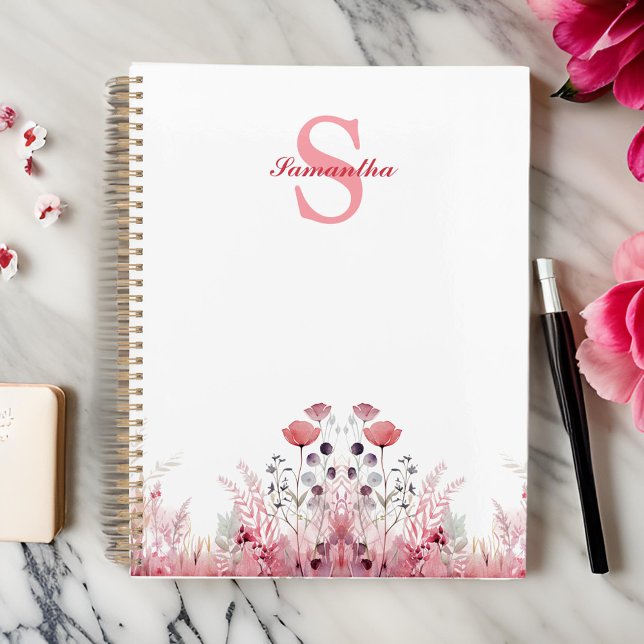 Personalised Elegant Floral Cute Girly Planner (Creator Uploaded)