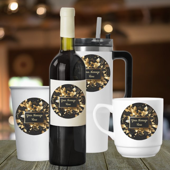 Personalised Elegant Gold (Creator Uploaded)