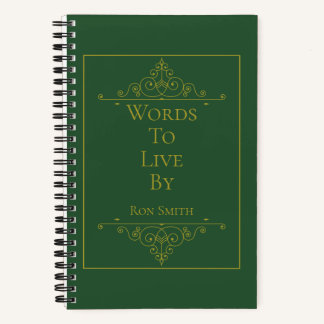 Personalised Elegant Journal for Quotes