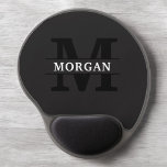 Personalised Elegant Monogram and Name Gel Mouse Pad<br><div class="desc">Add a touch of elegance to your daily essentials with this personalised monogram and name product. Featuring a refined design and customisable details, it combines sophistication and functionality. Whether for personal use or as a thoughtful gift, this item showcases a stylish monogram and your chosen name, making it uniquely yours....</div>