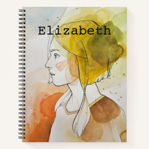 Personalised elegant notebook