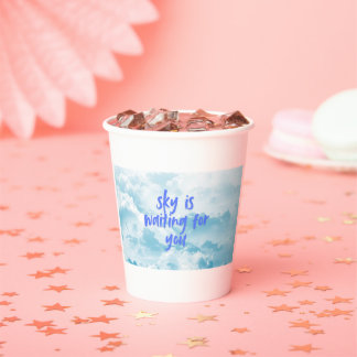Personalised Elegant Paper Cups for Parties