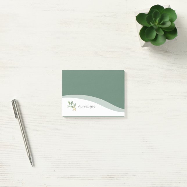 Personalised Elegant Post-it Notes (Office)