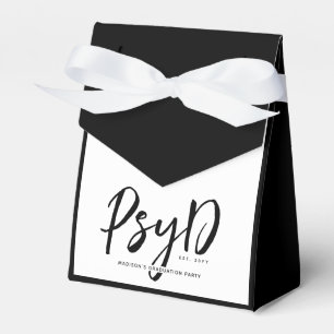 Personalised Elegant PsyD Doctor of Psychology Favour Box
