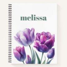 Personalised Elegant purple Monogram