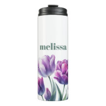 Personalised Elegant purple Monogram