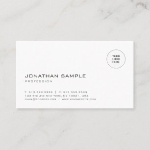 Personalised Elegant Simple Modern Template Business Card
