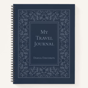 Personalised Elegant Travel Journal