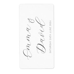 Personalised Elegant Wedding