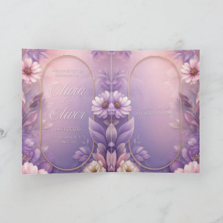 Personalised Elegant Wedding Invitation