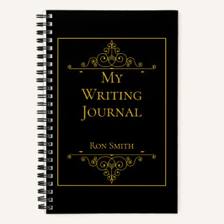 Personalised Elegant Writing Journal for Authors