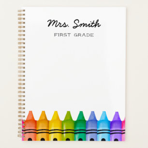 Personalised Elementary Primary Teacher Name Planner