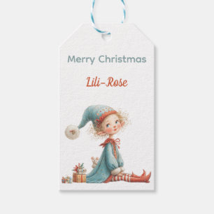 Personalised Elf Gift Tags   North Pole Christmas 